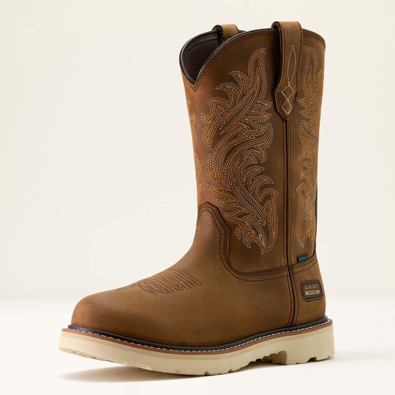 Activator Argo Waterproof Round Toe Work Boot