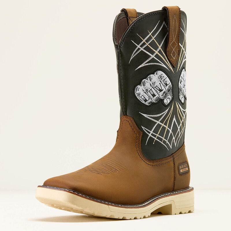 Activator Live Free Wide Square Toe Work Boot