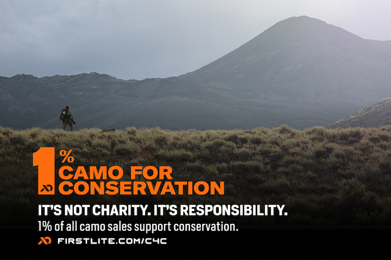 1% of all camo sales support conservation