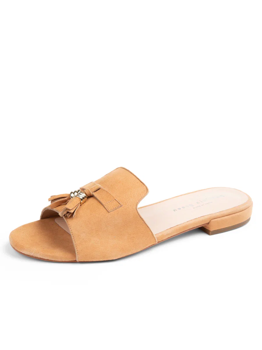 Image of Capri Tassel Flat Sandal