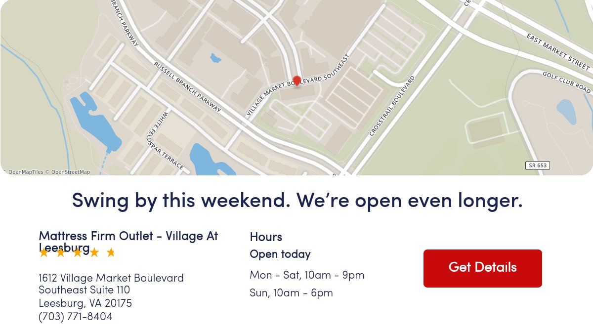 Swing by this weekend. We're open even longer