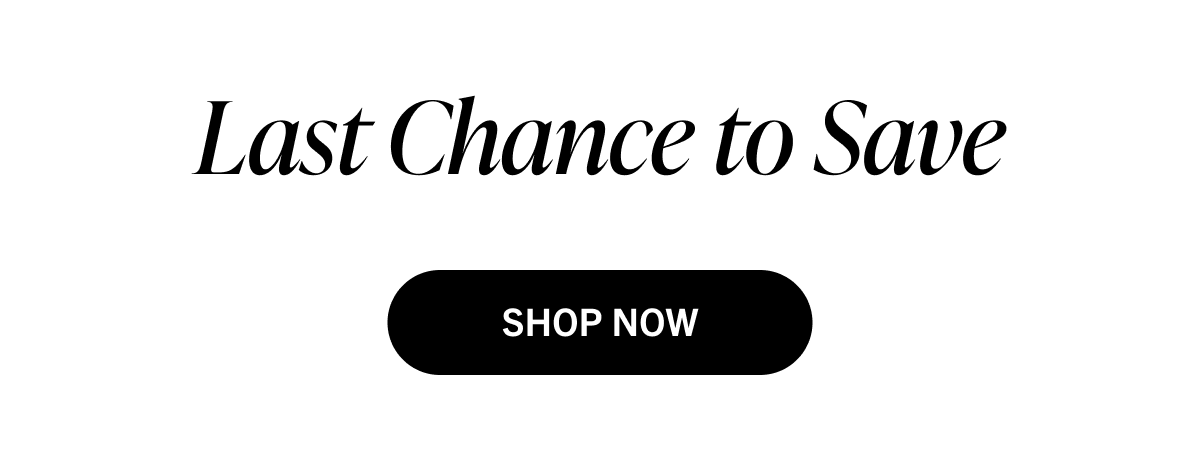 Last Chance to Save