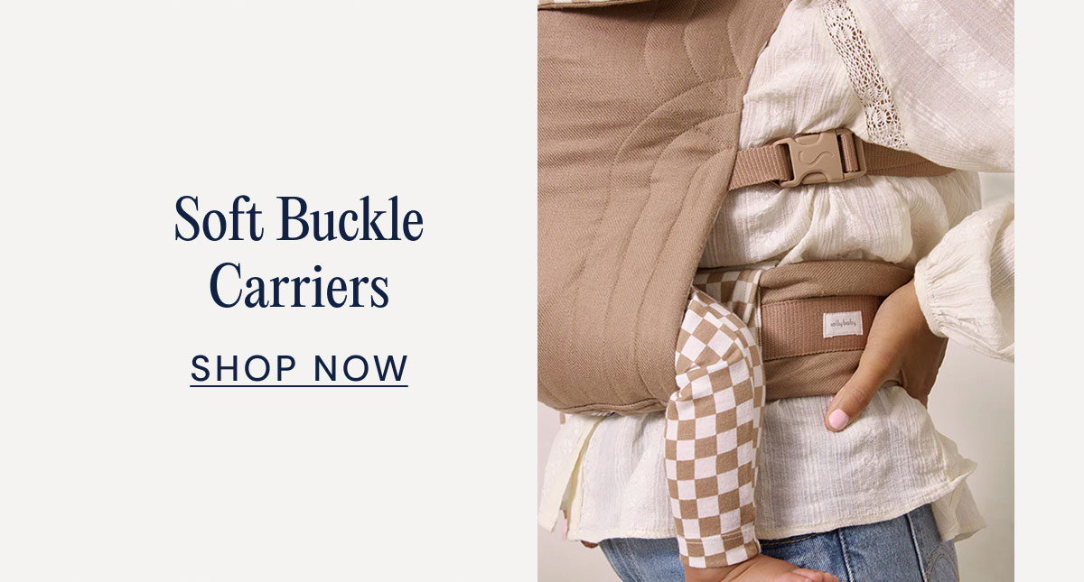 Soft Buckle Carriers SHOP NOW