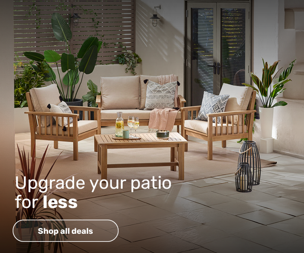 Upgrade your patio for less