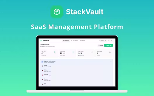 StackVault – SaaS Management Platform | Lifetime Access