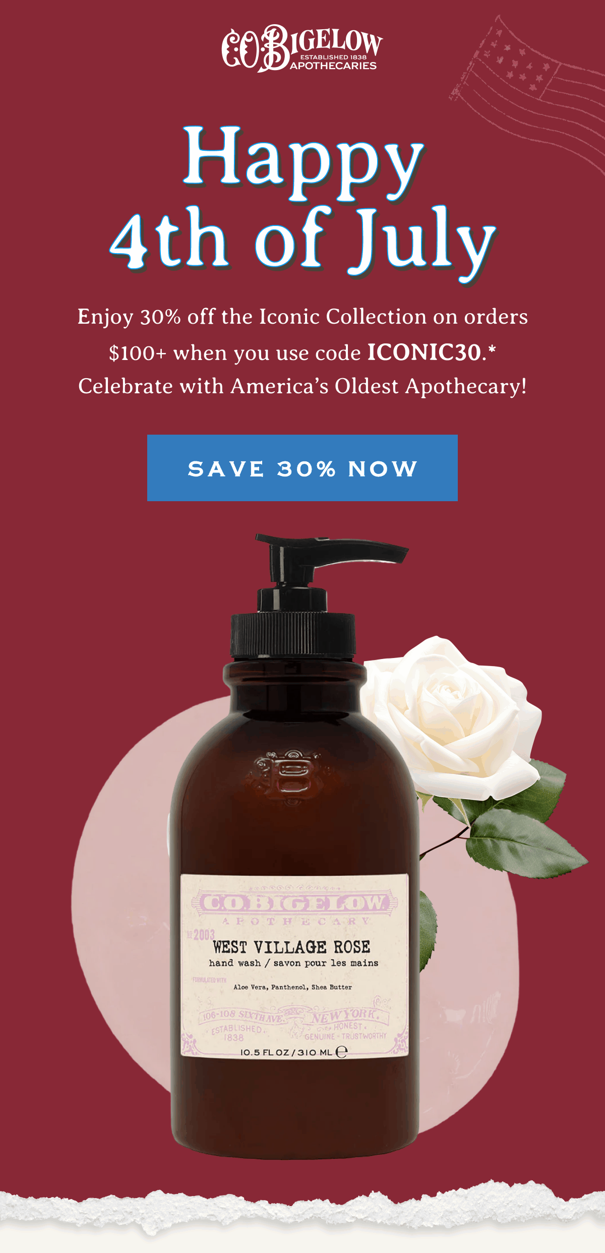 30% OFF The Iconic Collection | When you spend $100+ with code ICONIC30. | SHOP ICONIC 