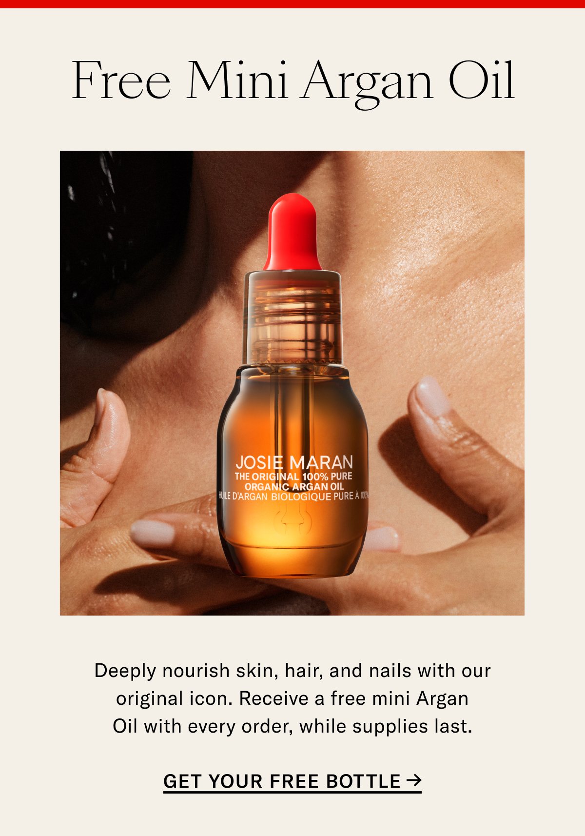 Free Mini Argan Oil