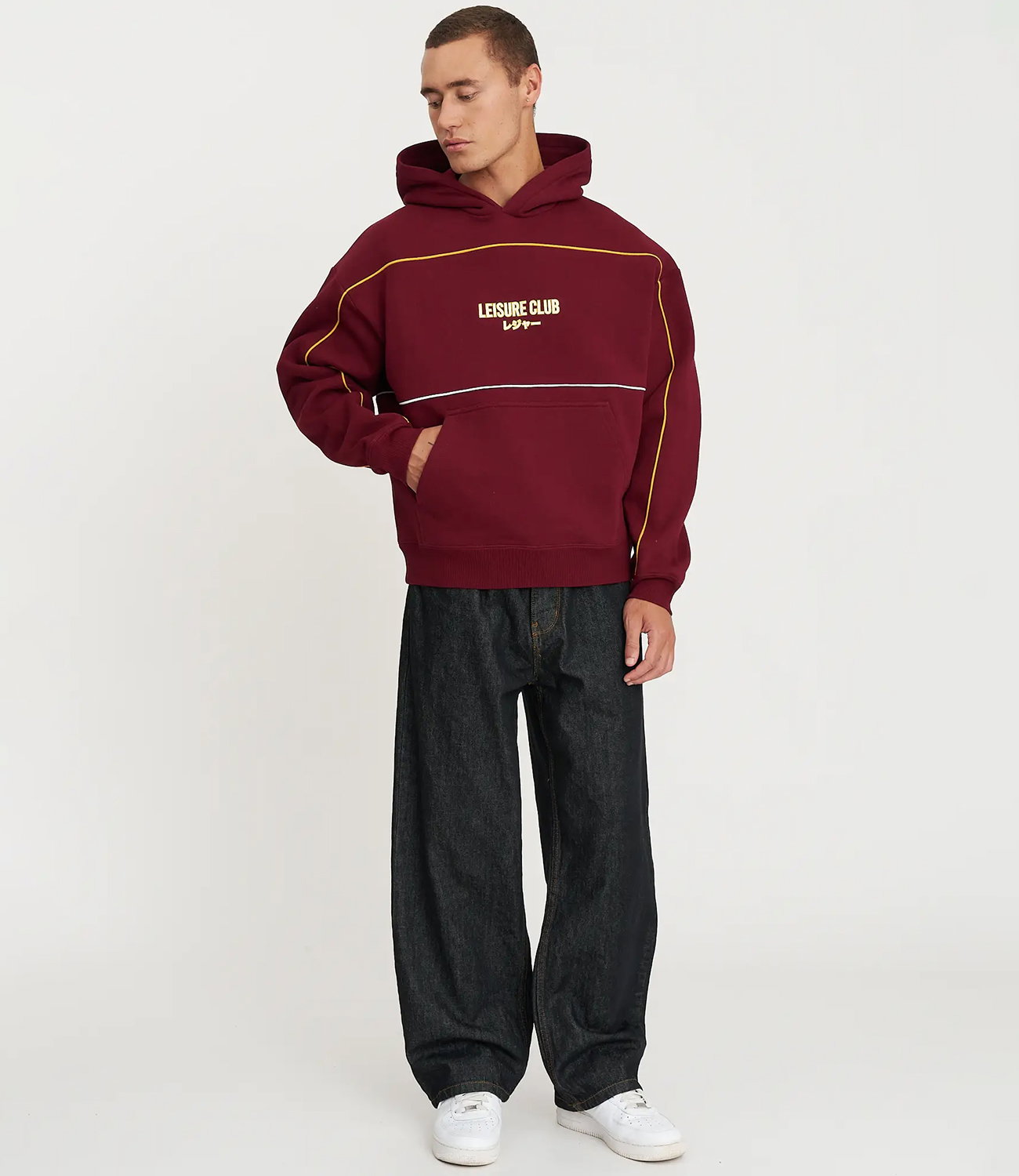 Wayde Egan wears the Team Hoodie
