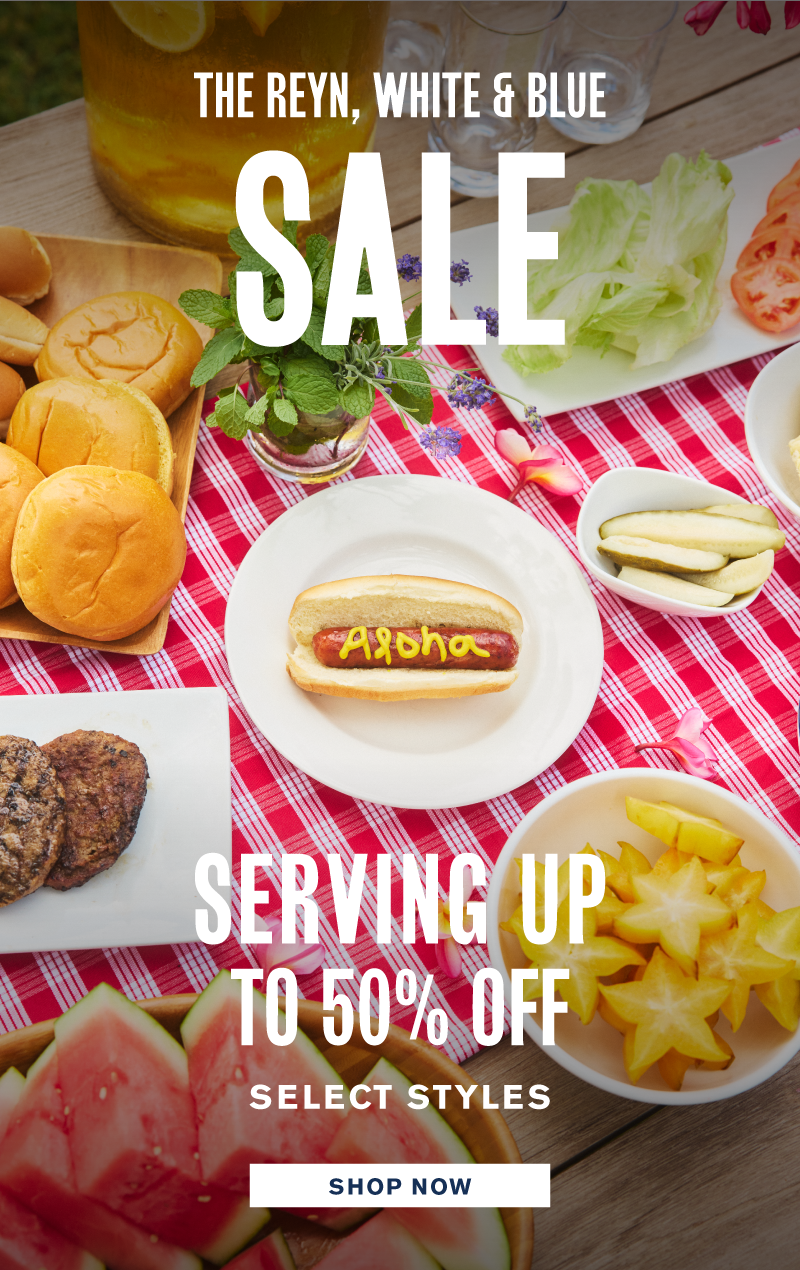 The Reyn, White & Blue Sale - Up to 50% Off