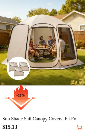 Sun Shade Sail Canopy Covers Fit...