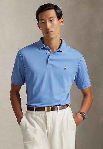 Mesh Long-Sleeve Polo Shirt – All Fits