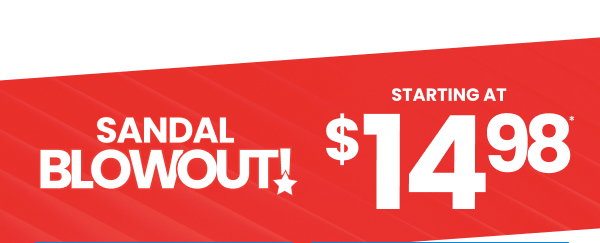 Women's & Kids' Sandal Blowout starting at $14.98 