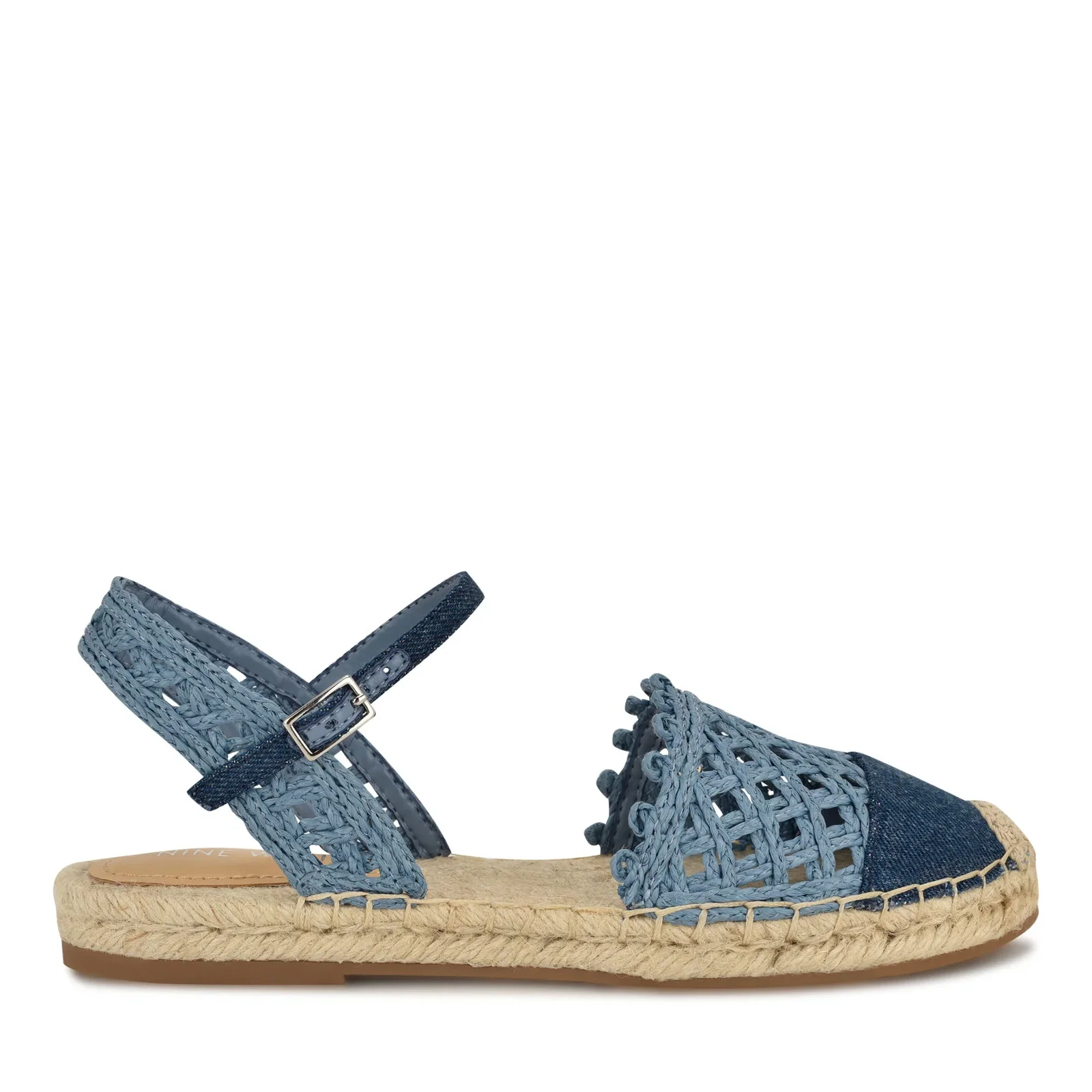Image of Darby Cap Toe Espadrille Flats