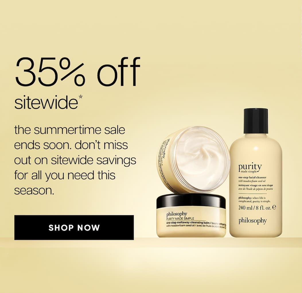 35% off + free shipping