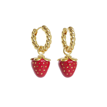 Strawberry Hoops