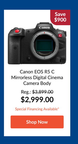 Canon EOS R5 C Mirrorless Digital Cinema Camera Body