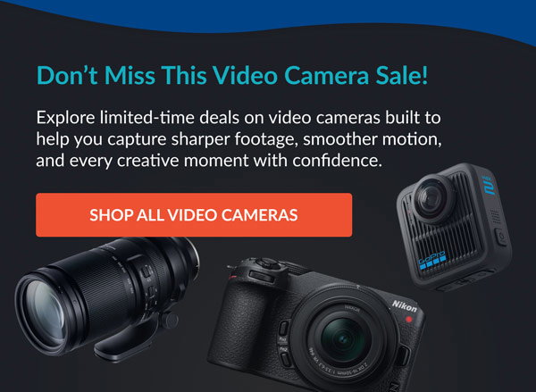 Don’t Miss This Video Camera Sale! | Shop All Video Cameras