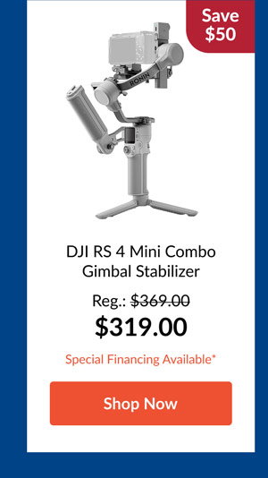 DJI RS 4 Mini Combo Gimbal Stabilizer