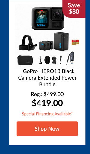 GoPro HERO13 Black Camera Extended Power Bundle