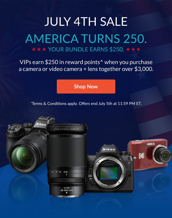 July 4th Sale | America Turns 250. Your Bundle Earns $250. | Shop Now