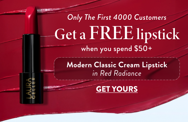 Get a FREE Lipstick when you spend $50+ | Get Yours