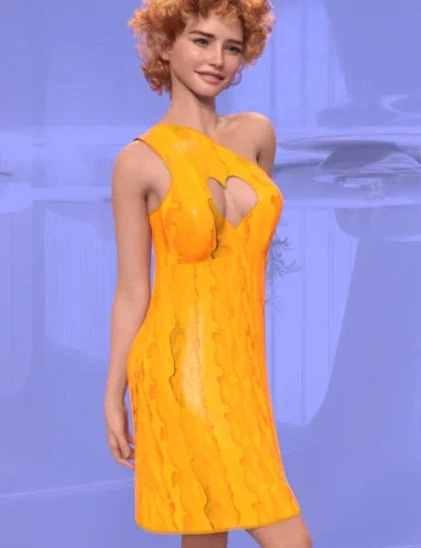 DNA Berta dForce Cocktail Dress for Genesis 9
