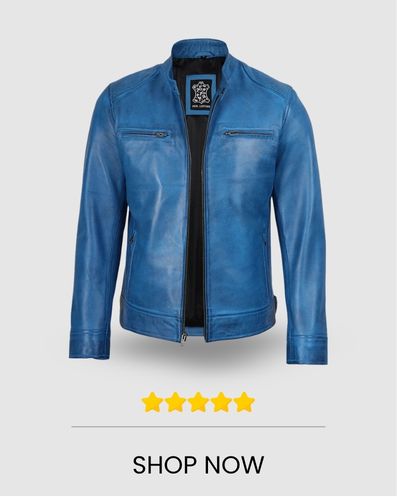 blue biker