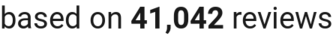 number of reviews