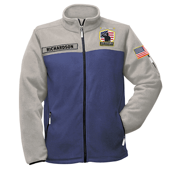 The Personalized 250th Veteran Fleece Jacket