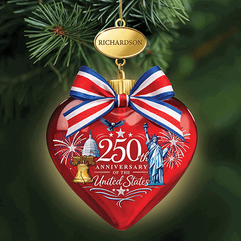 250th Anniversary of America Ornament