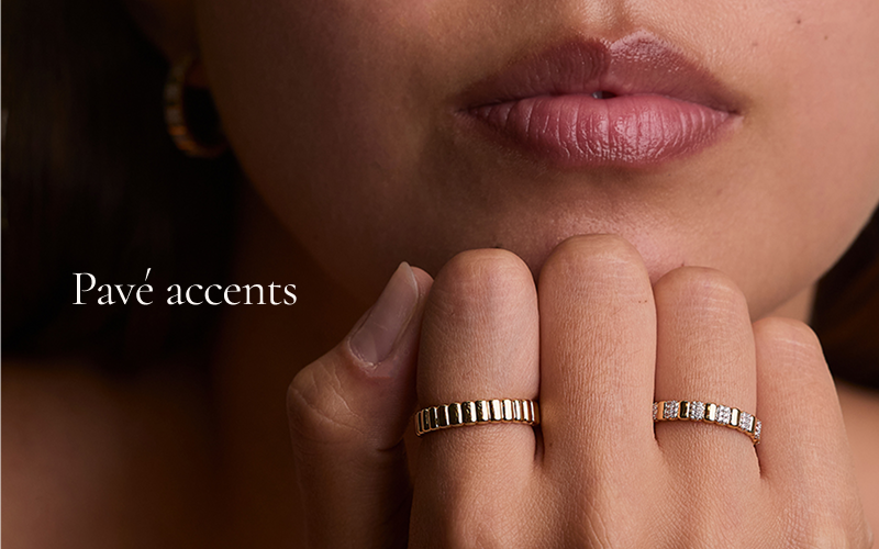 Pavé accents