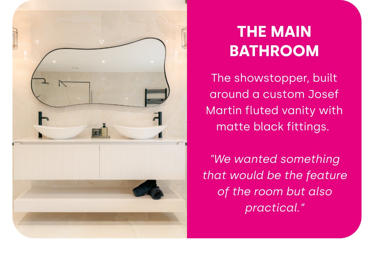 The main bathroom