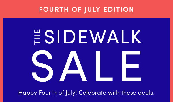 SIDEWALK SALE