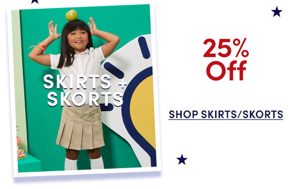 25% off skirts