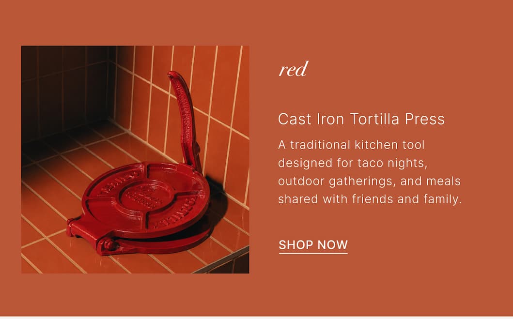 Shop Verve Culture Cast Iron Tortilla Press