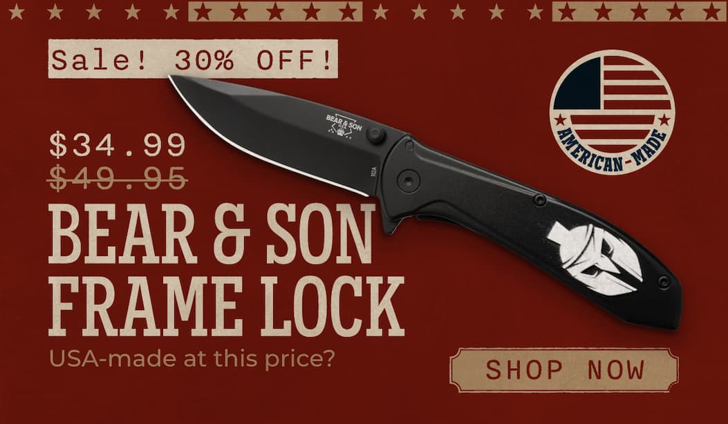 Bear & Son Frame Lock