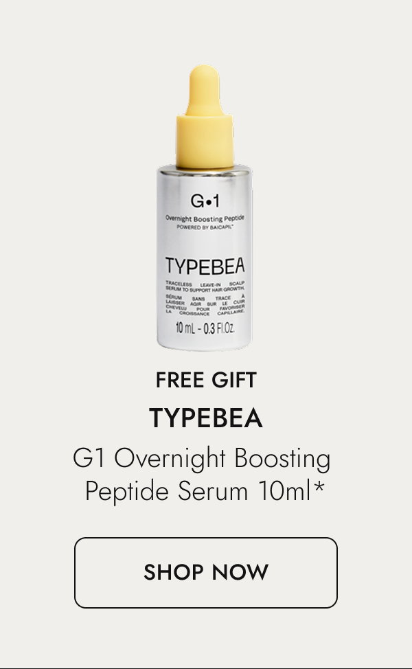 Free gift from TYPEBEA. Shop here.