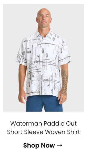 Waterman Paddle Out Short Sleeve Woven Shirt