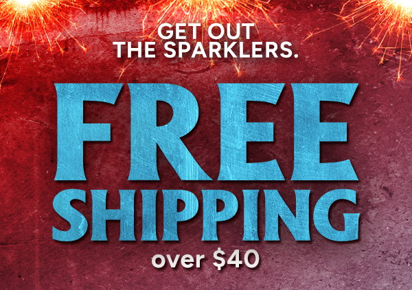 FREE SHIPPING over $40