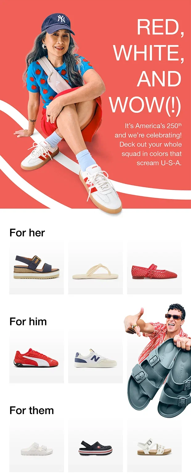 Red, white, and wow