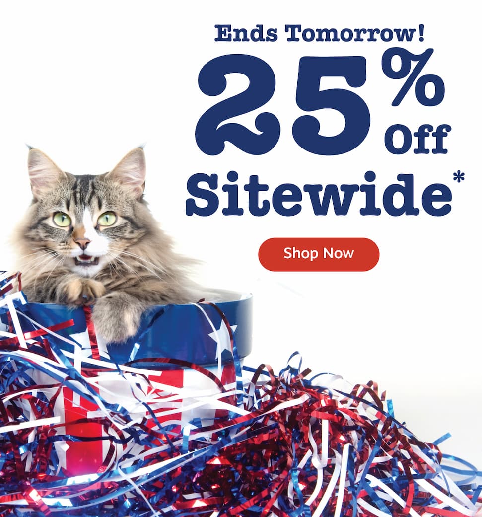 Ends tomorrow! 25% off sitewide! Shop now