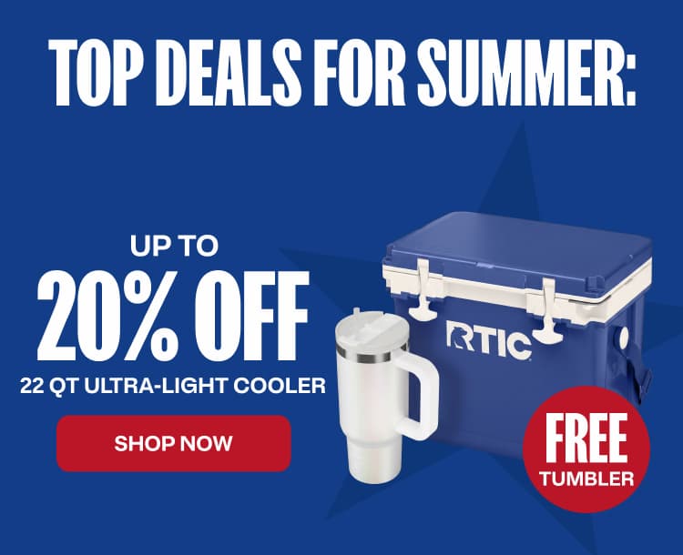 Top deals for summer: Up to 20% off 22 qt ultra-light cooler