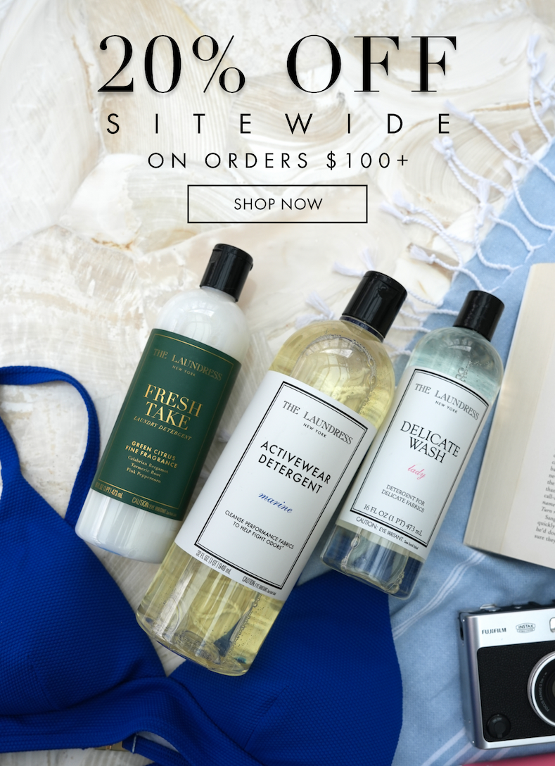 20% off sitewide on orders $100+