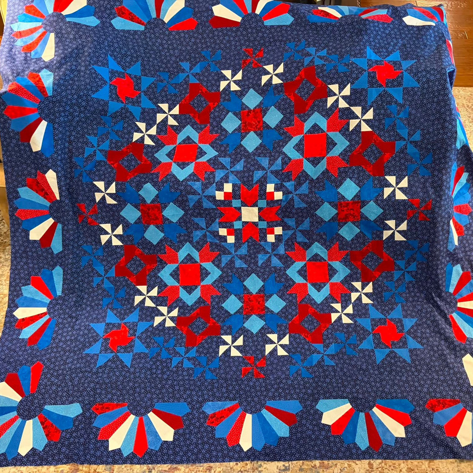 Fireworks Finale Quilt Show & Tell