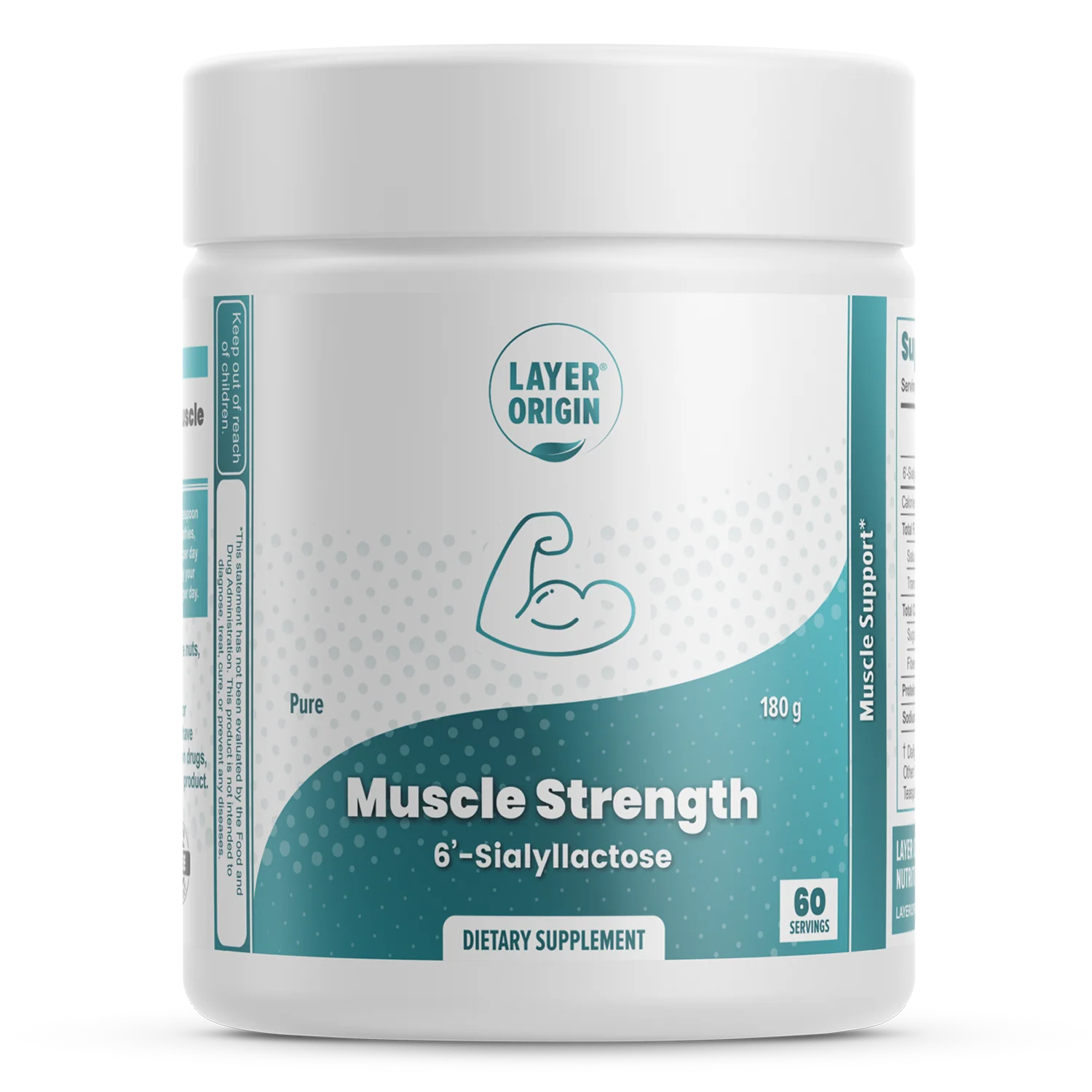 Image of 6'-Sialyllactose (6'-SL HMO) for Muscle Strength - 60 Servings