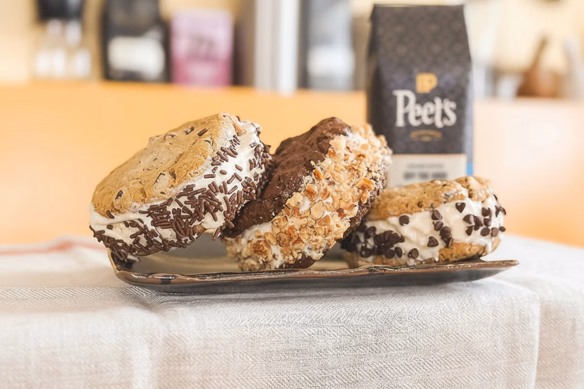 Coffee Ice Cream Sandwich Recipe