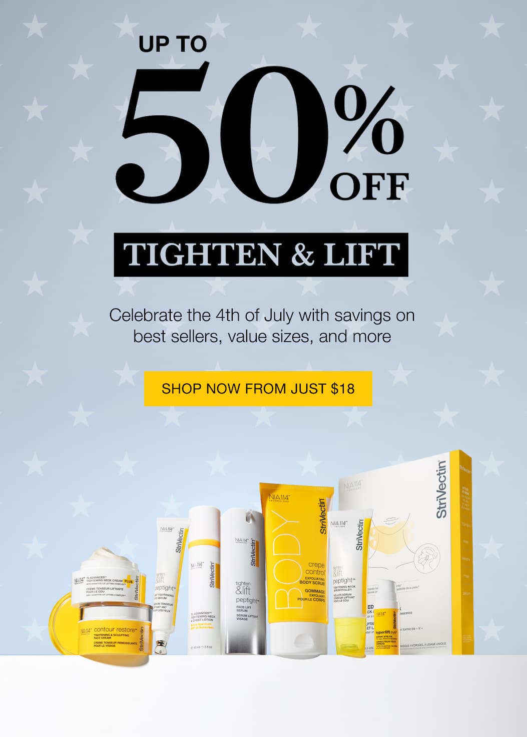 Up to 50% off StriVectin Tighten & Lift