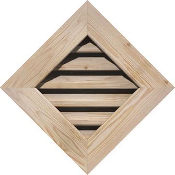 Wood Gable Vents