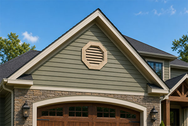 Wood Gable Vents