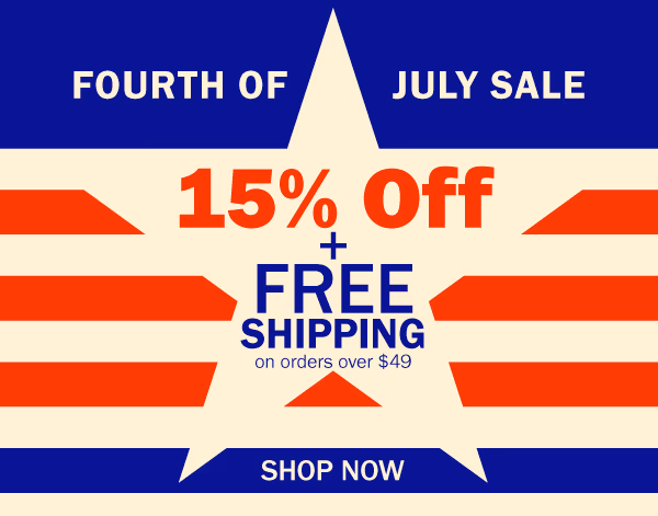 Forth of July Savings